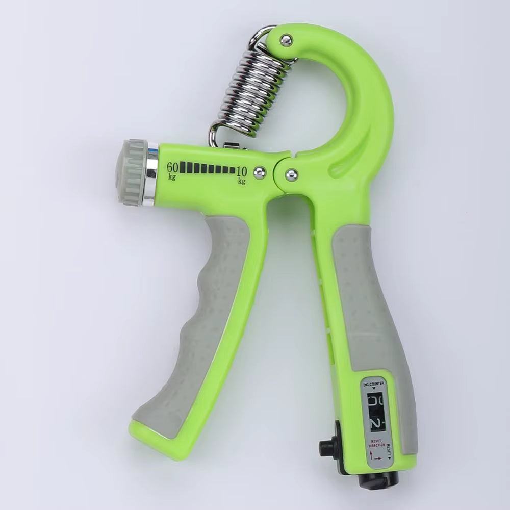 100KG Adjustable Spring Hand Grip with Digital Counter Hand Gripper Strengthener Strength Exercise Equipment