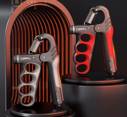100KG Adjustable Spring Hand Grip with Digital Counter Hand Gripper Strengthener Strength Exercise Equipment
